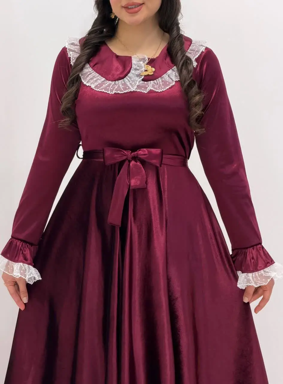 3744-پیراهن ماکسی بلند پریچهر